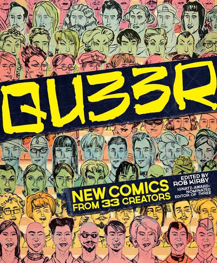 Qu33r Ignatz award winning LGBTQ comics anthology