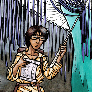 Valley of the Silk Sky queer YA science fiction webcomic
