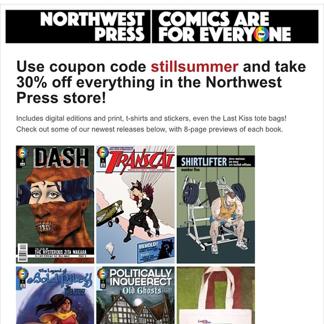 queer comics sale Northwest Press