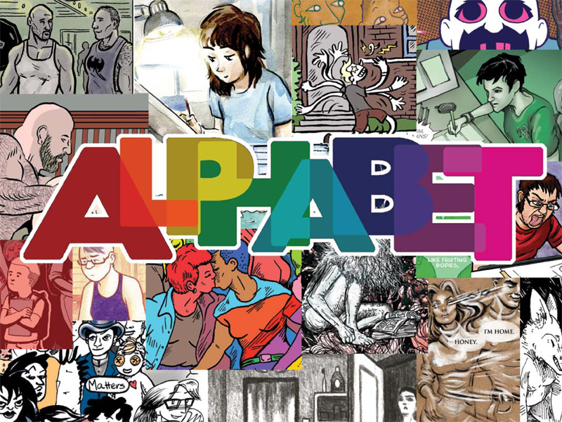 ALPHABET queer comics anthology