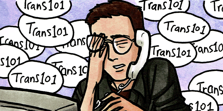 Transgender representation in media comic