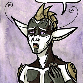 Valley of the Silk Sky queer sci fi webcomic