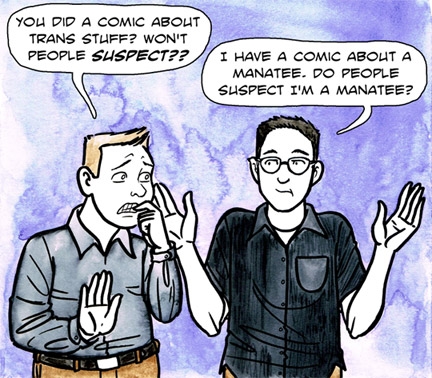 Gender and Transition comics on The Nib