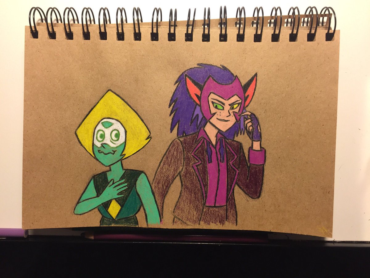 Catra Peridot She-Ra Steven Universe fan art