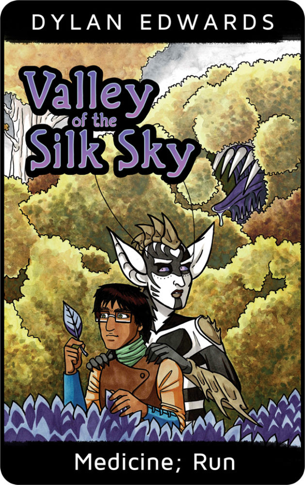 Valley of the Silk Sky queer YA science fiction comic