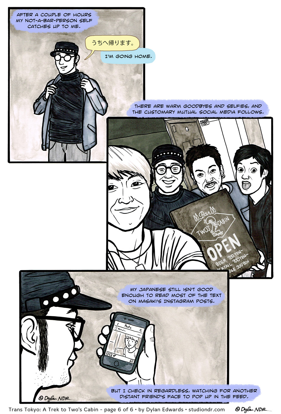 Trans Tokyo: A Trek to Two’s Cabin – page 6