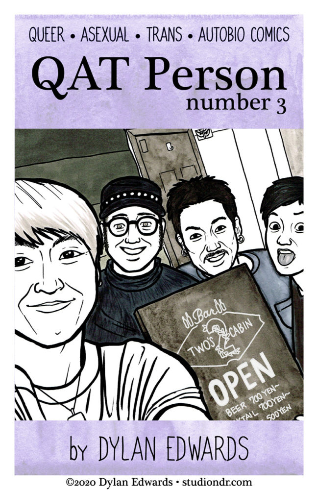 QAT Person number 3 queer asexual transgender autobio comics