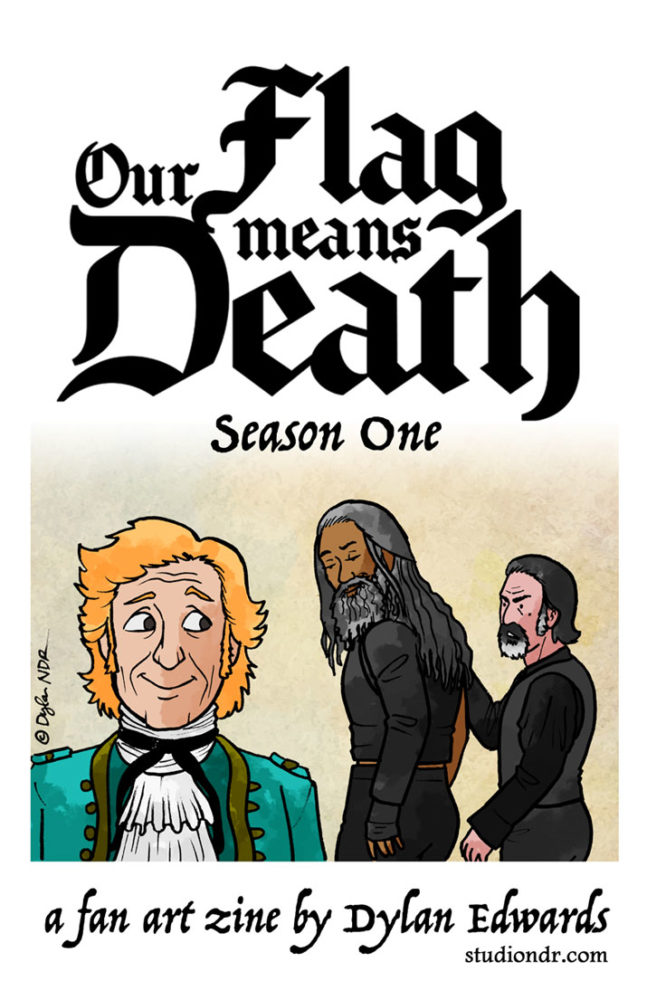 Our Flag Means Death fan art zine by Dylan Edwards