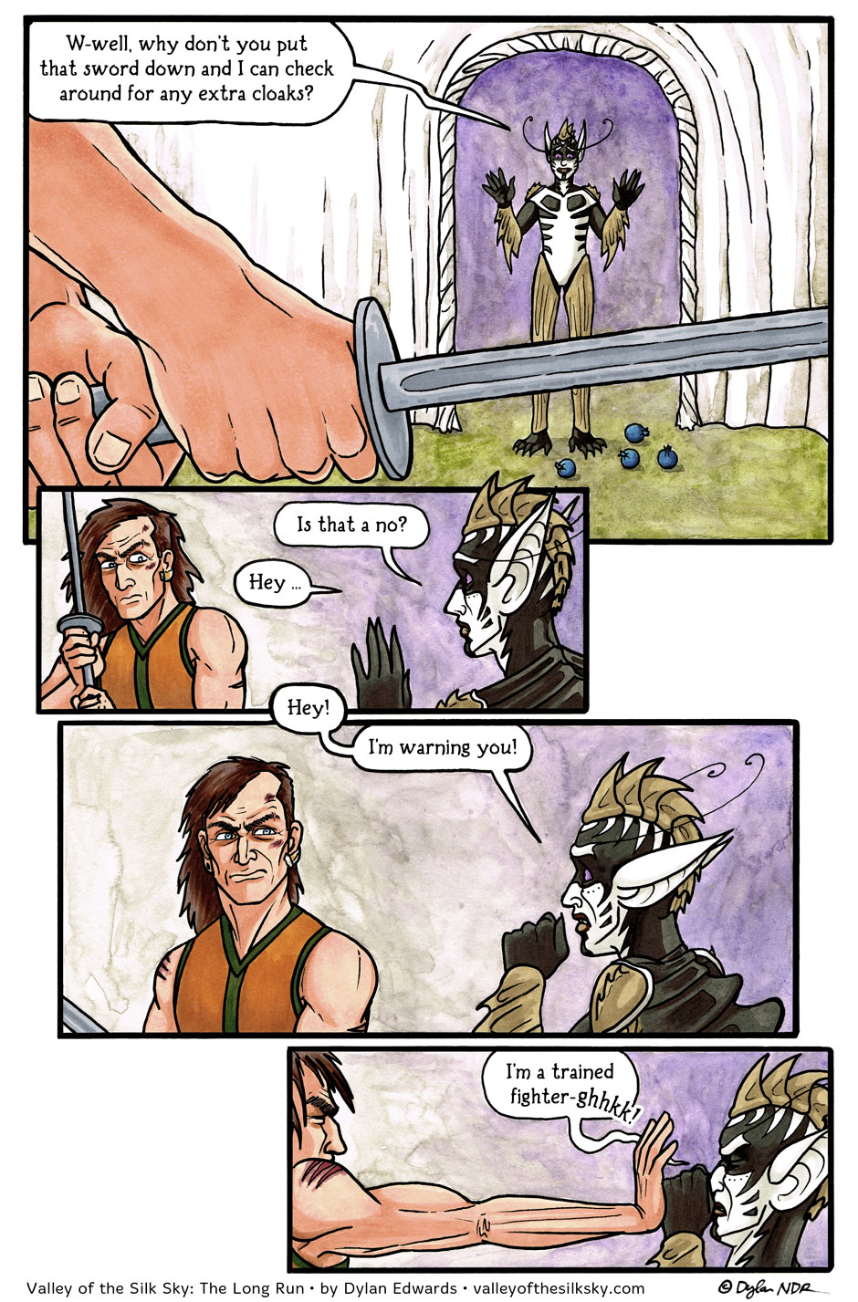 Valley of the Silk Sky: The Long Run page 115