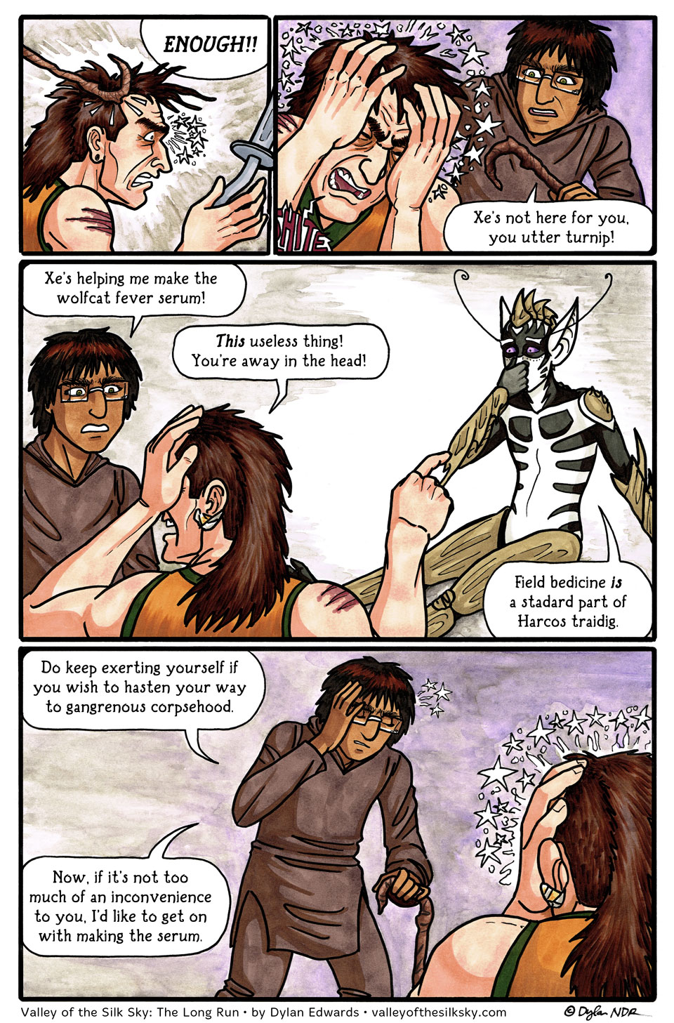 Valley of the Silk Sky - queer SFF webcomic - page 117