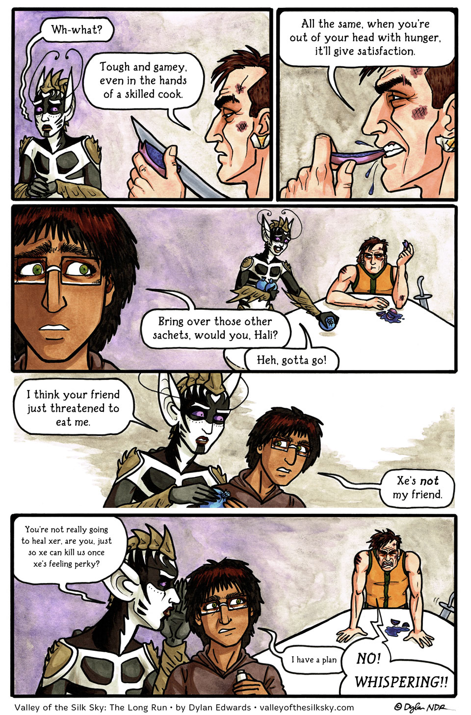 Valley of the Silk Sky: The Long Run - page 121