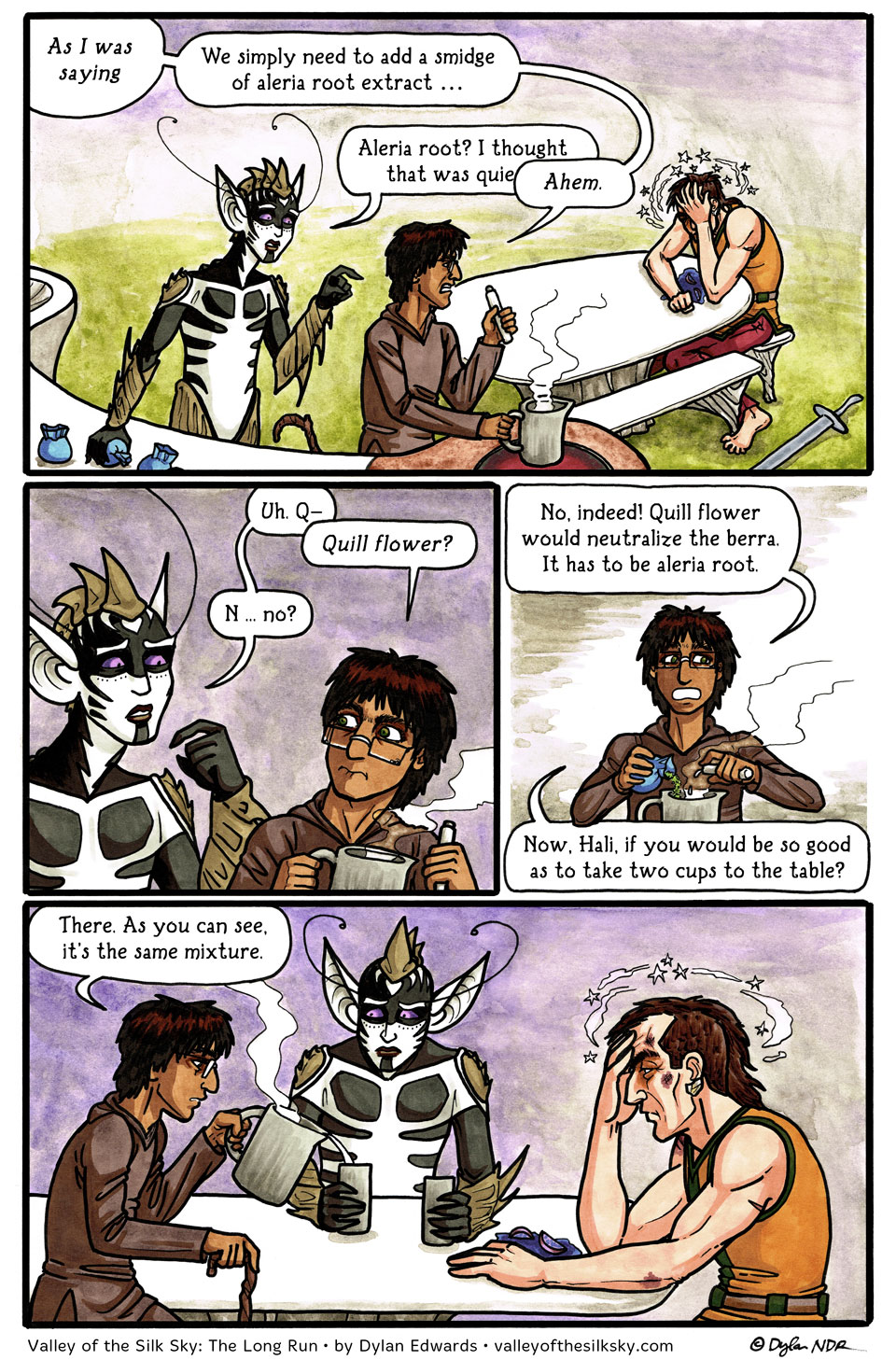 Valley of the Silk Sky: The Long Run - page 122